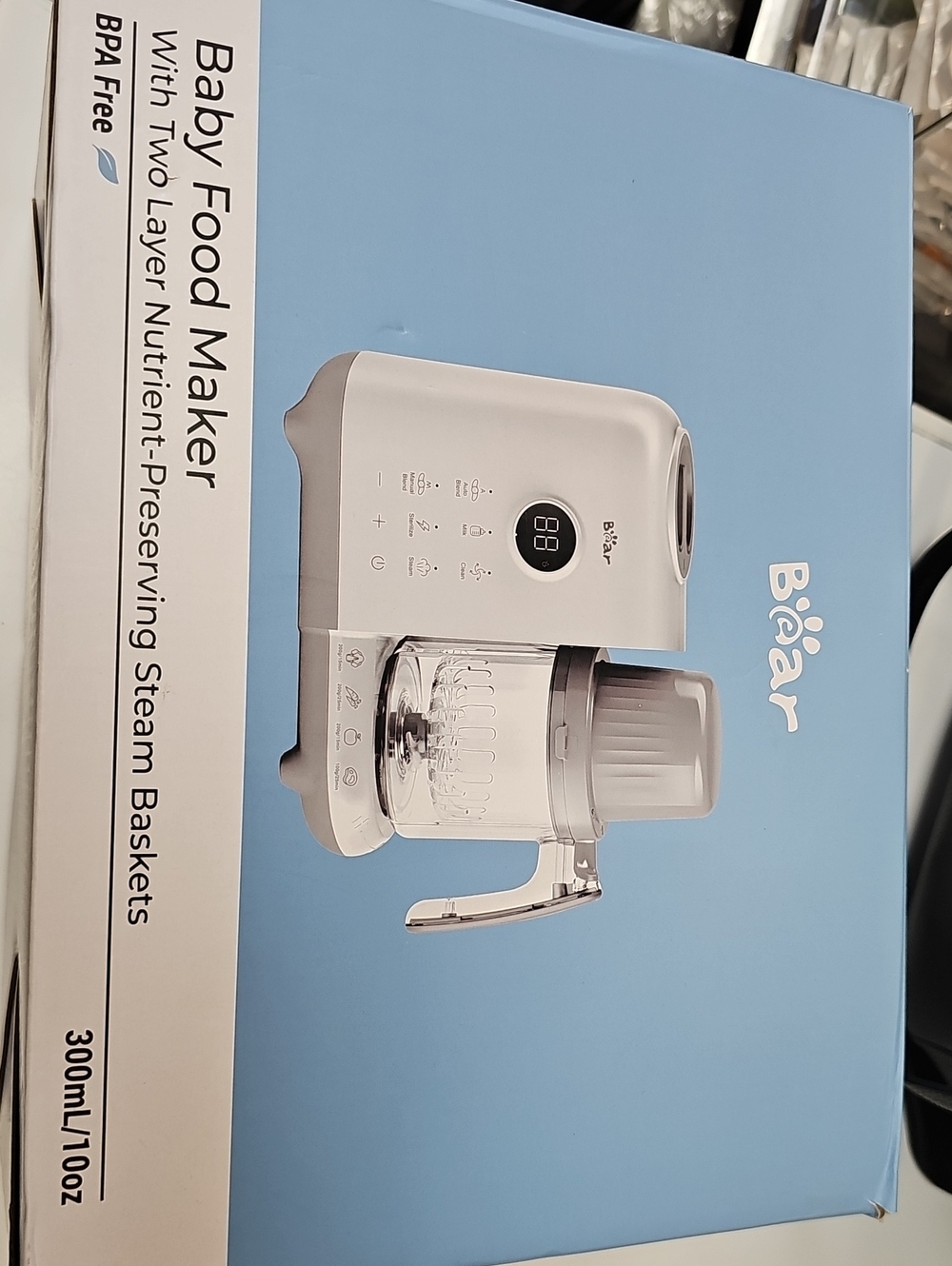 Build-A-Bear White and Clear Baby Food Maker